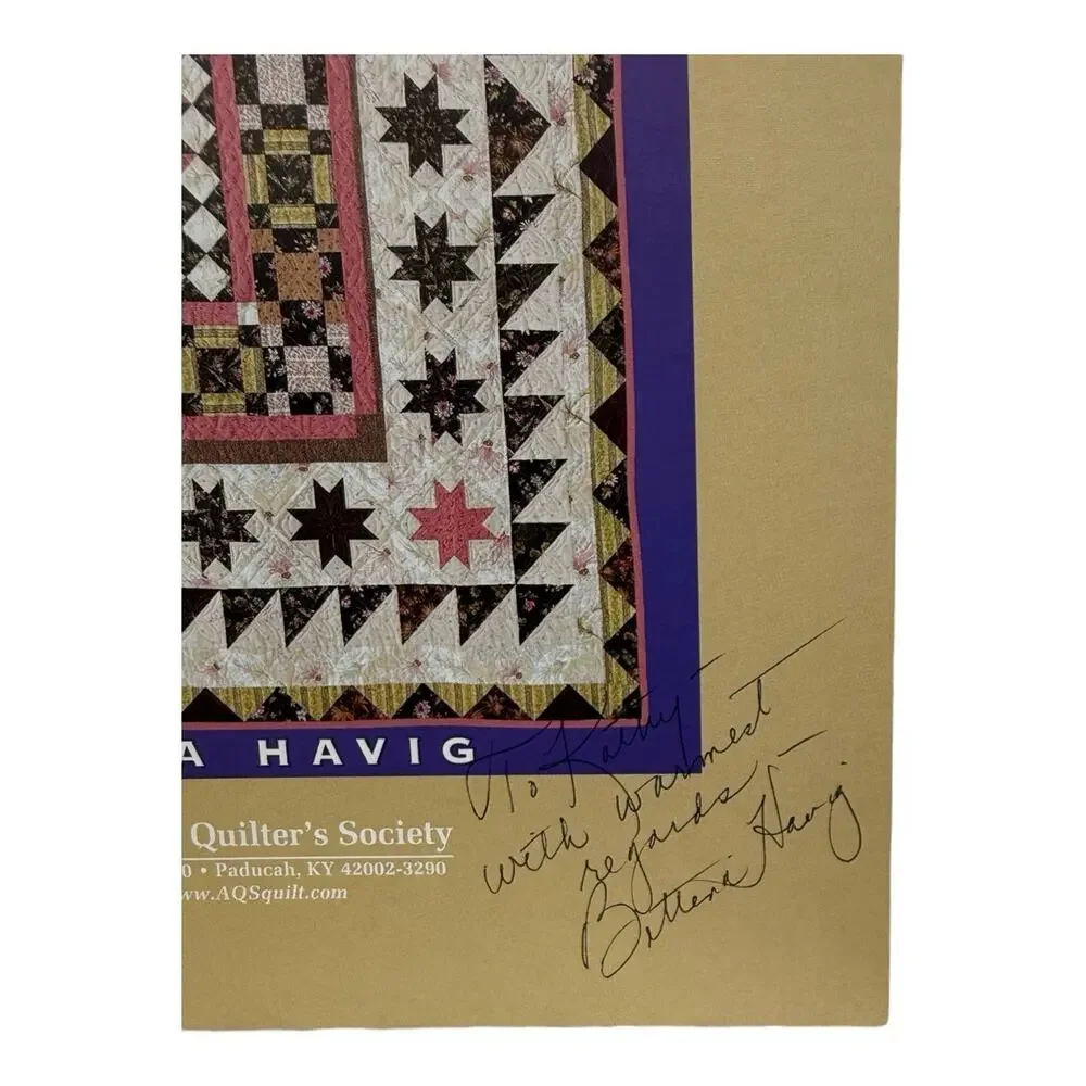 Classic English Medallion Style Quilts‎ by Bettina Havig Signed